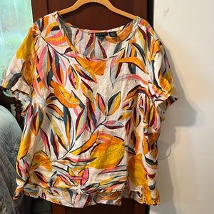 Tahari blouse size 2x